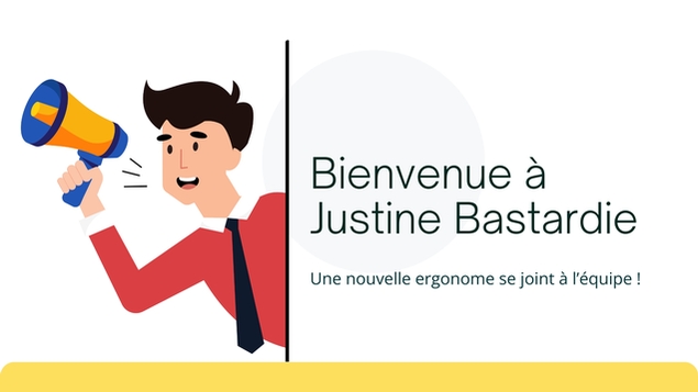 Bienvenue à Justine Bastardie!